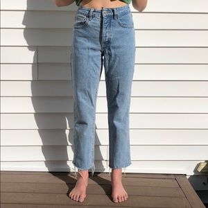 Brandy Melville high waisted jeans